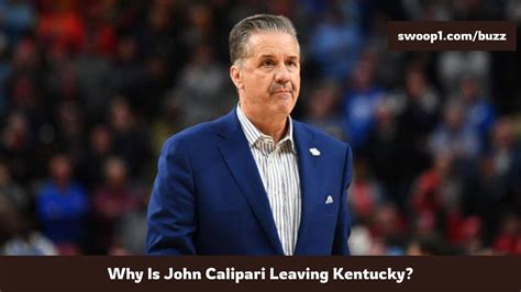 why calipari leaving kentucky